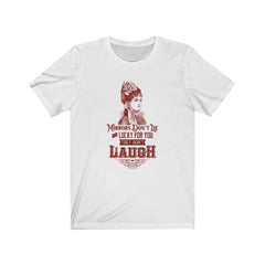 MIRRORS DON'T LIE RED WOMAN'S Jersey Short Sleeve Tee