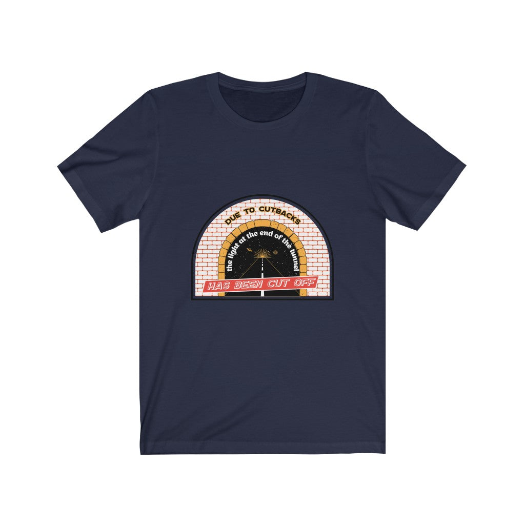 LIGHT AT THE END OF THE TUNNEL CUTBACKS Jersey Short Sleeve Tee