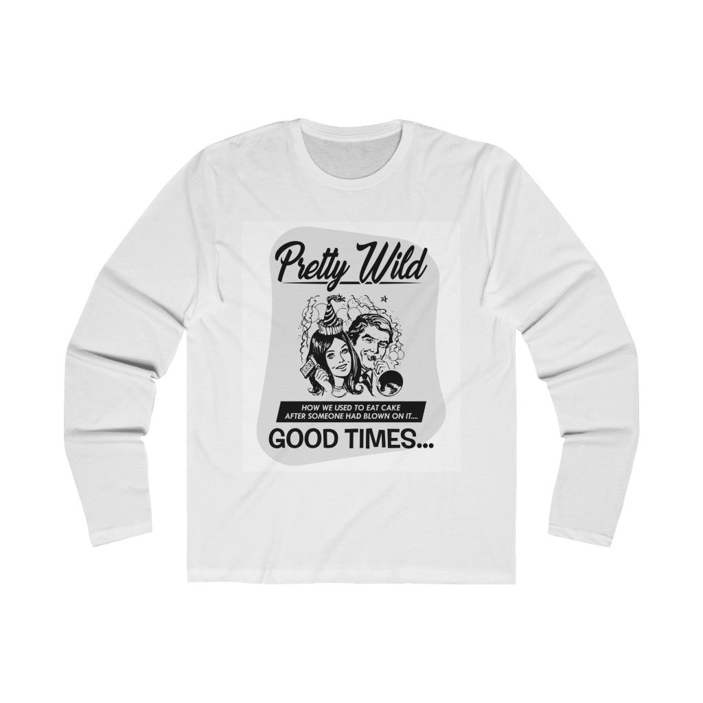 Pretty Wild Men's Long Sleeve Crew Tee