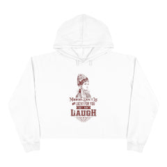MIRRORS DON'T LIE Crop Hoodie