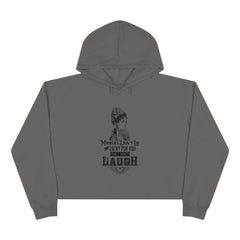 MIRRORS DON'T LIE Crop Hoodie