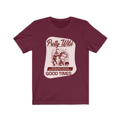 PRETTY WILD PINK Jersey Short Sleeve Tee