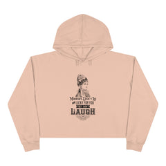 MIRRORS DON'T LIE Crop Hoodie