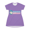 I DON'T LIKE MORNING PEOPLE .....All Over Print Night Shirt