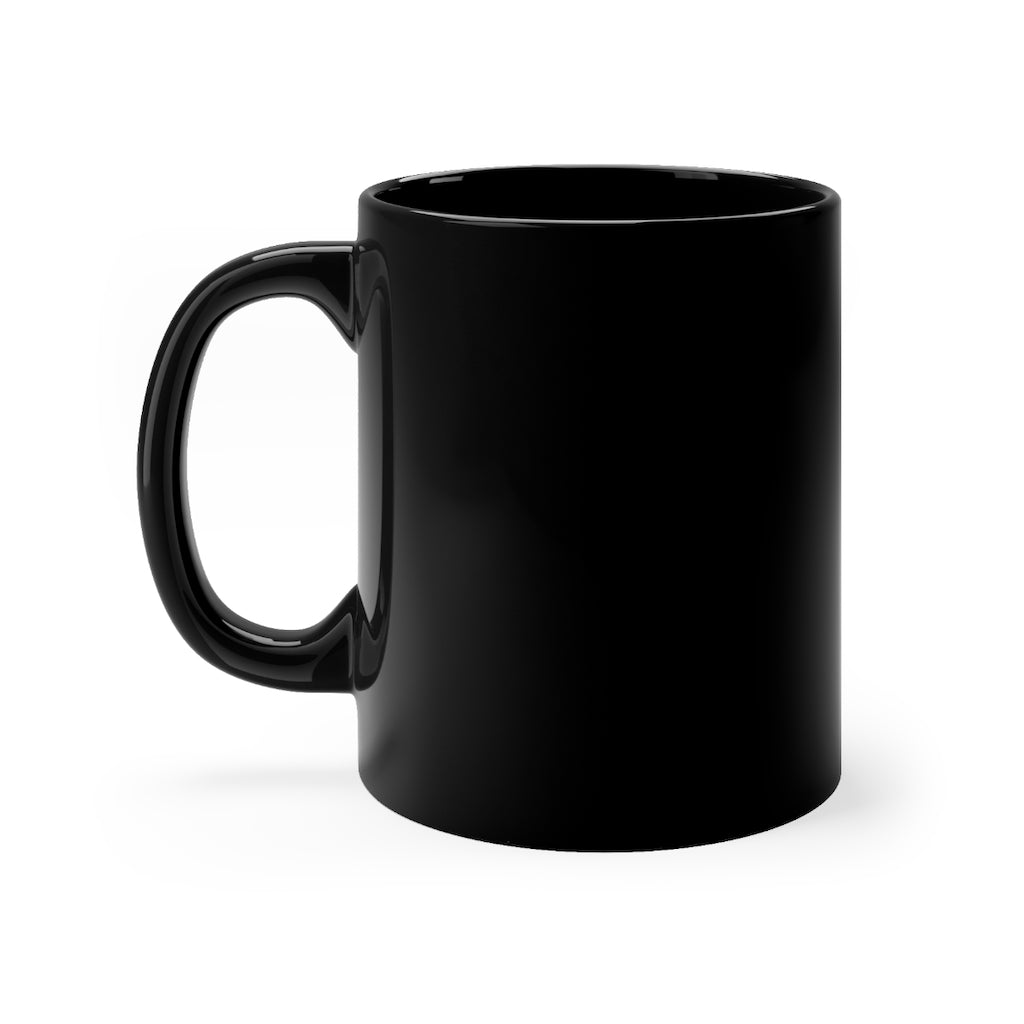 SOME DAY THE BEST THING... Black mug 11oz