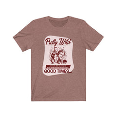 PRETTY WILD PINK Jersey Short Sleeve Tee