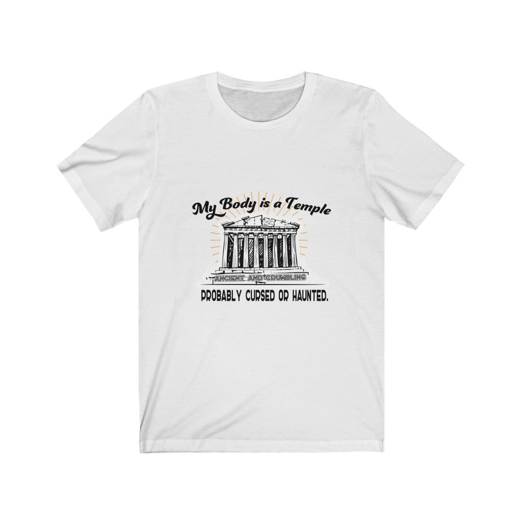 My Body is a Temple Jersey Short Sleeve Tee